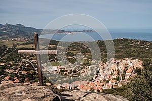Lumio in Balagne region of Corsica
