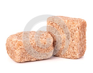 Lump brown cane sugar cubes