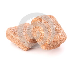 Lump brown cane sugar cubes