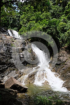 Lumpee Waterfall in Souther Thailand photo