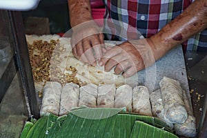 Lumpia /lunpia making process