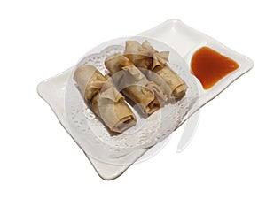 Lumpia is a type of traditional Chinese snack.