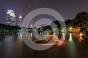 Lumpini Park, Bangkok, Thailand.