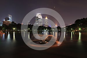 Lumpini Park, Bangkok, Thailand.