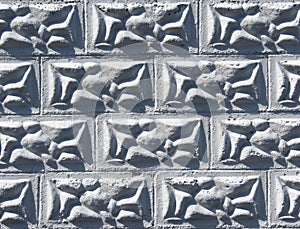 Lumpy Block Pattern. photo