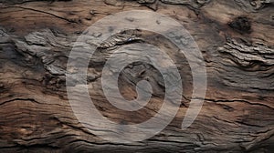 Lumpy Weathered Wood Texture: Moody Tonalism Close-up photo