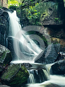 Lumsdale Waterfalls, Lumsdale Valley Derbyshire