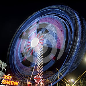 Luna Park moving lights background