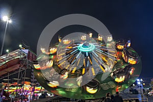 Luna Park moving lights background