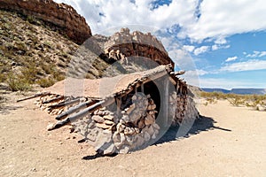 Luna's Jacal in Big Bend National Park Texas