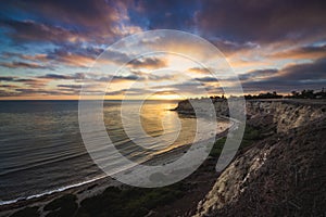 Lunada Bay at Sunset