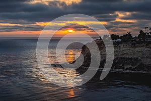 Lunada Bay at Sunset