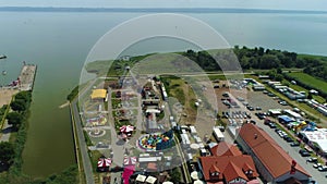 Lunapark Krynica Morska Wesole Miasteczko Aerial View Poland