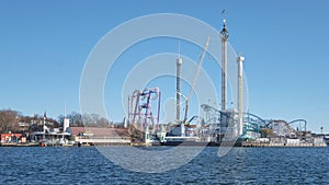 Lunapark Tivoli Grona Lund in Swedish capital Stockholm.