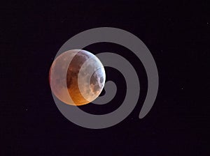 Lunar Eclipse of Super Wolf Blood Moon