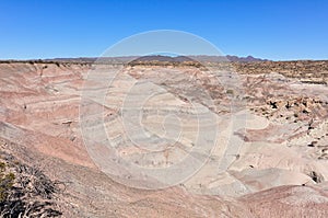 Lunar landscape in the Ischigualasto National Park, Argentina