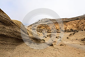 `Lunar landscape` on the Teno Upland Paisaje Lunar En Teno Alto.