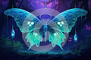 Lunar Moth Guardians - Generative AI