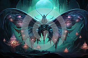 Lunar Moth Guardians - Generative AI