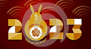 Lunar new year, Chinese New Year 2023 , Year of the Rabbit , Chinese Traditional