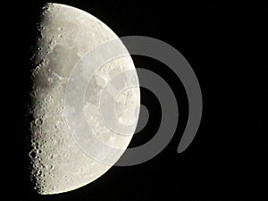Lunar Symphony: Capturing Moon\'s Surface