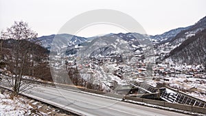 Lunca Jaristei village in Romania