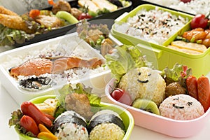 Lunch box for Japanese children,