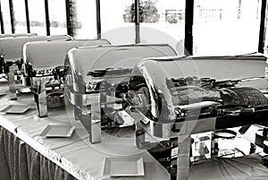 Lunch Buffet Setting