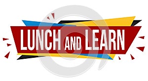 Lunch and learn banner design