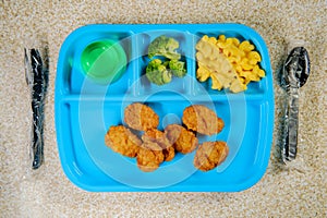 Lunch Tray Chicken Nuggets photo