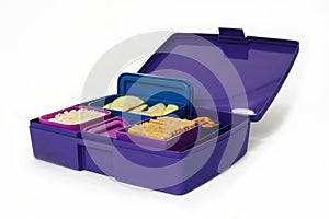 Lunchbox with food photo