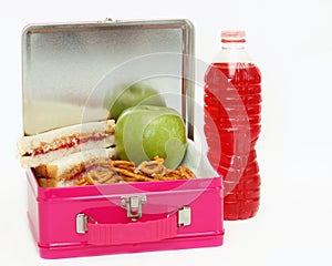 Lunchbox lunch - pink photo