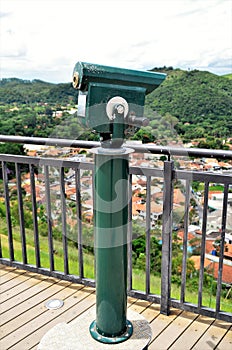 A luneta de observaÃÂ§ÃÂ£o da cidade de Guararema photo