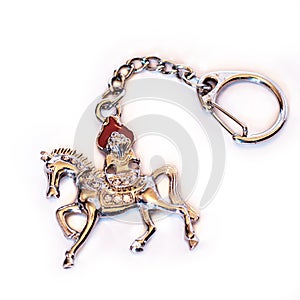 Lung Ta Wind Horse Keychain Amulet