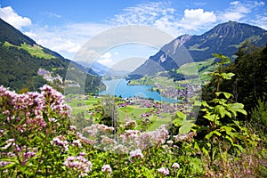 Lungern village, Switzerland