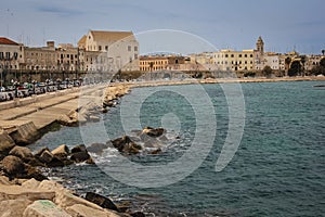 Lungomare Imperatore Augusto. Bari. Apulia or Puglia. Italy