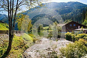 Lunzer See in the Ybbstal Alps, Lower Austria