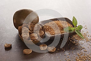 Luo Han Guo aka Monk fruit and sugar photo