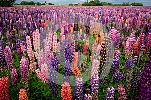 Lupin infiniti field in Denmark