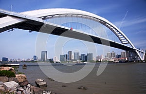 Lupu Bridge Shanghai China