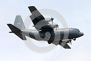 Luqa, Malta - 14 June 2005: Canadian C-130.