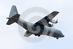 Luqa, Malta - 14 June 2005: Canadian C-130.