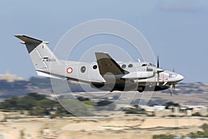 Luqa, Malta - 28 September 2015: Maltese Kingair.