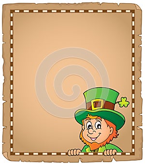 Lurking leprechaun topic parchment 1