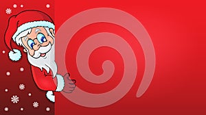 Lurking Santa Claus with copyspace 1