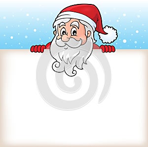 Lurking Santa Claus with copyspace 6