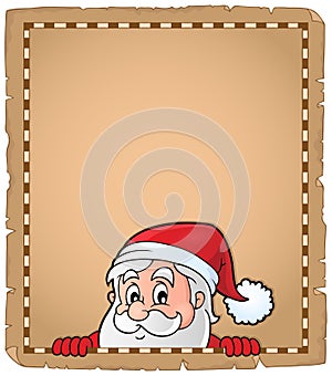 Lurking Santa Claus topic parchment 2