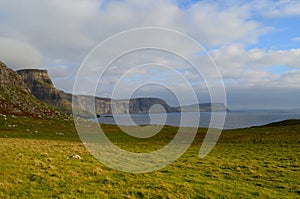 Luscious Landscape of the Scottish Highlands at Neist Point