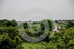 Lush Green Fields of Standish in Wigan