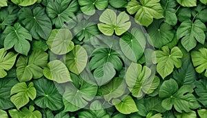 Lush Greenery of Heartleaf Philodendron photo